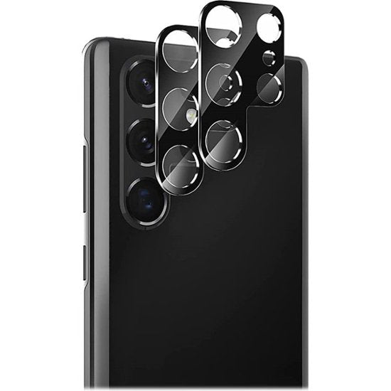 Samsung Galaxy S22 Ultra ZeroDamage Camera Lens Protector (2-Pack) - Black Original Product Front View - OnlineExpo.pk