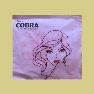 Black Cobra Female Condom View 2 - OnlineExpo.pk