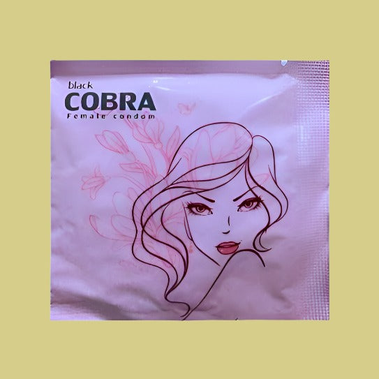Black Cobra Female Condom View 2 - OnlineExpo.pk