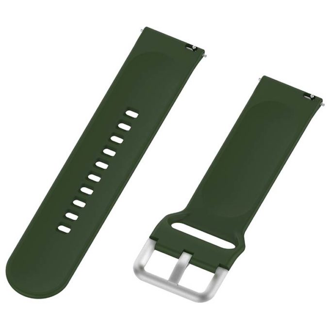 22mm Silicone Watch Strap – Mibro Lite 2 / Haylou GST / Yolo Supreme / Kieslect KR / Amazfit GTR / Huawei GT2 / Samsung View 5 - OnlineExpo.pk