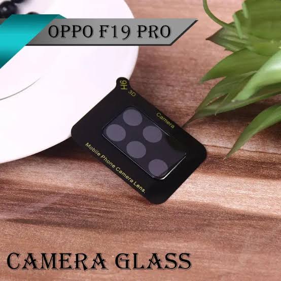 Oppo F19 Pro Back Camera Glass Protector 3D Tempered Full Cover Original Product Front View - OnlineExpo.pk