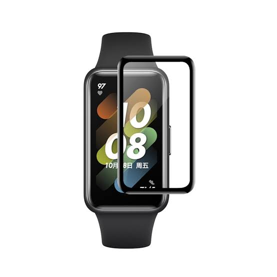 3D Soft Screen Protector For Huawei Band 7 Original Product Front View - OnlineExpo.pk