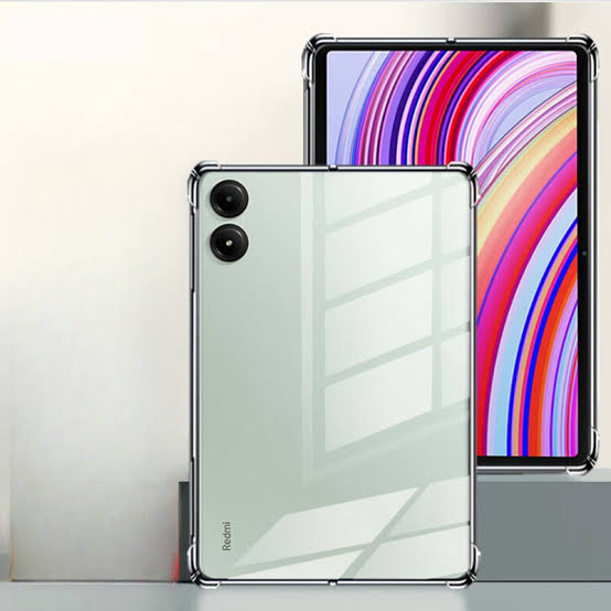 Soft TPU Bumper Clear Case for Redmi Poco Pad 12.1 inch Case Soft Transparent Full Protection shockproof Armor For Redmi Pad Pro Back cover Phone View 3 - OnlineExpo.pk