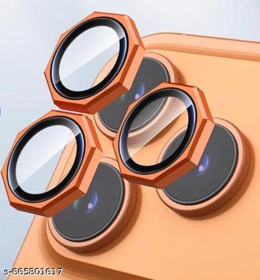 Octagon Camera Lens Protector for All Model 11 to 17 Pro Max H Tempered Glass Camera Cover with Metal Ring View 10