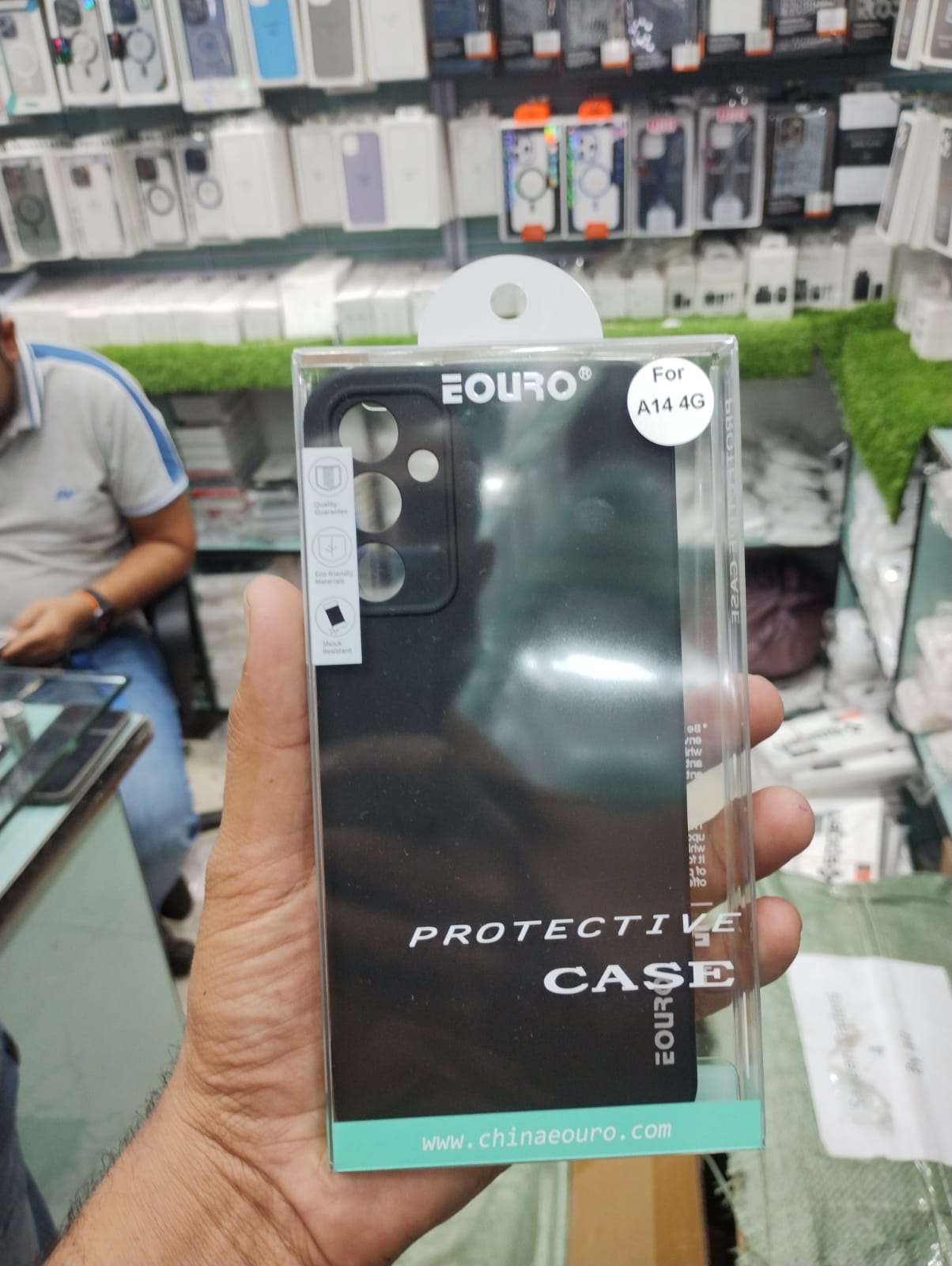 Eouro Black for samsung A72 samsung A54 samsung A34 samsung A32 samsung A22 samusng A14 samung A04s View 2 - OnlineExpo.pk