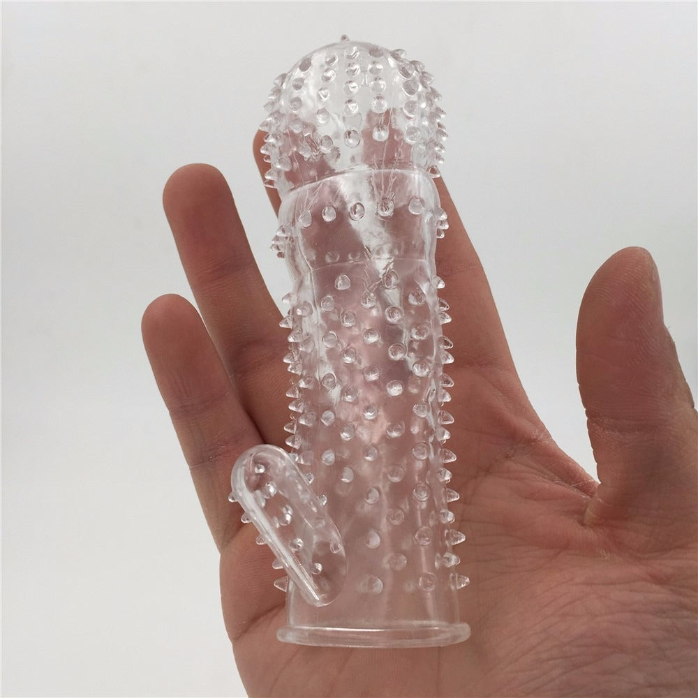 Silicon Crystal Reusable Condom Original Product Front View - OnlineExpo.pk