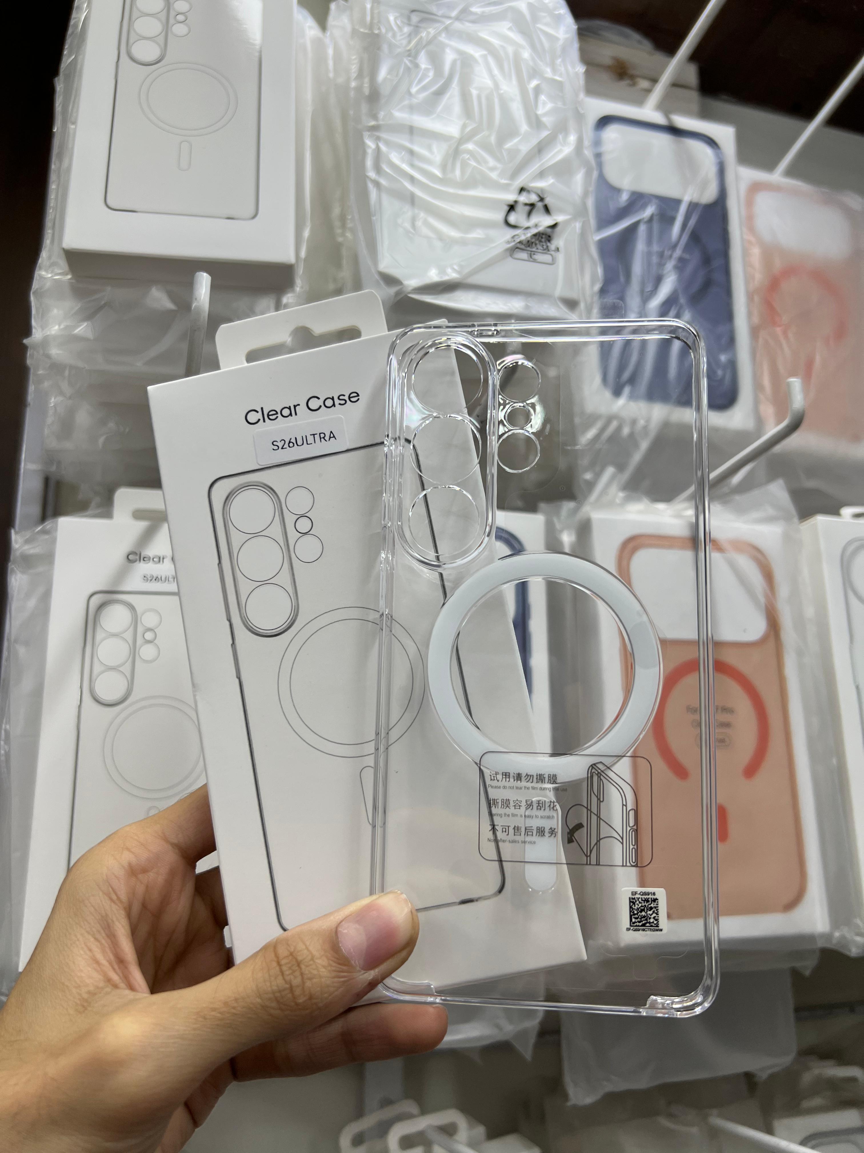 Clear Transparent Back Cover for Samsung S26 Ultra with MagSafe Charging View 2 - OnlineExpo.pk