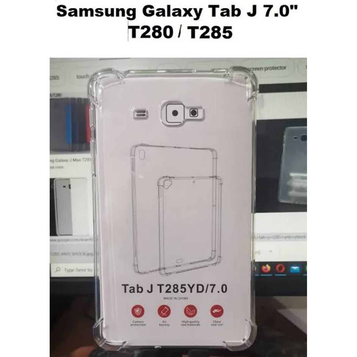 Tablet case for Samsung Galaxy Tab J T285YD 7 inch Anti Shock soft shell TPU Airbag cover Transparent protection bag