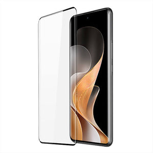 Uv Screen Protector forVivo V40 Pro Vivo V40 Tempered Glass with Glue , UV Curve Glass Original Product Front View - OnlineExpo.pk