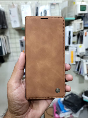 Classic Leather Rich Boss Wallet Magnetic Flip Book Case for Pixel 6 Pixel 6A Pixel 6 Pro Pixel 7 Pixel 7 Pro Pixel 8 Pixel 8 Pro View 2 - OnlineExpo.pk