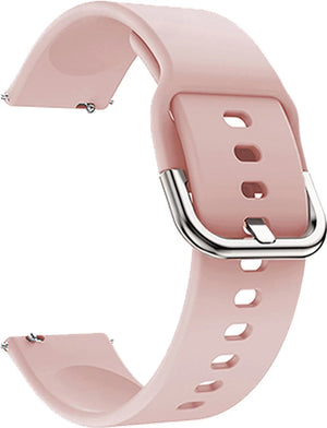 22mm Silicone Watch Strap – Mibro Lite 2 / Haylou GST / Yolo Supreme / Kieslect KR / Amazfit GTR / Huawei GT2 / Samsung View 8 - OnlineExpo.pk