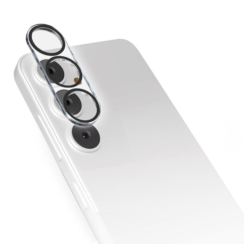 Samsung S24 Back Camera Glass Lens Protector Transparent Original Product Front View - OnlineExpo.pk