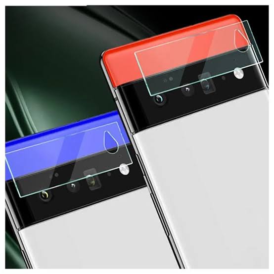 Google Pixel 6 Pro Camera Lens Protector | Clear Transparent Full Cover Tempered Glass Original Product Front View