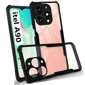 Ipaky Shockproof Hybrid Armor Back Cover for itel s26 ultra itel s25 ultra itel s23 itel s24 itel s25 itel power 70 itel A80 itel A90 itel A100 View 8 - OnlineExpo.pk