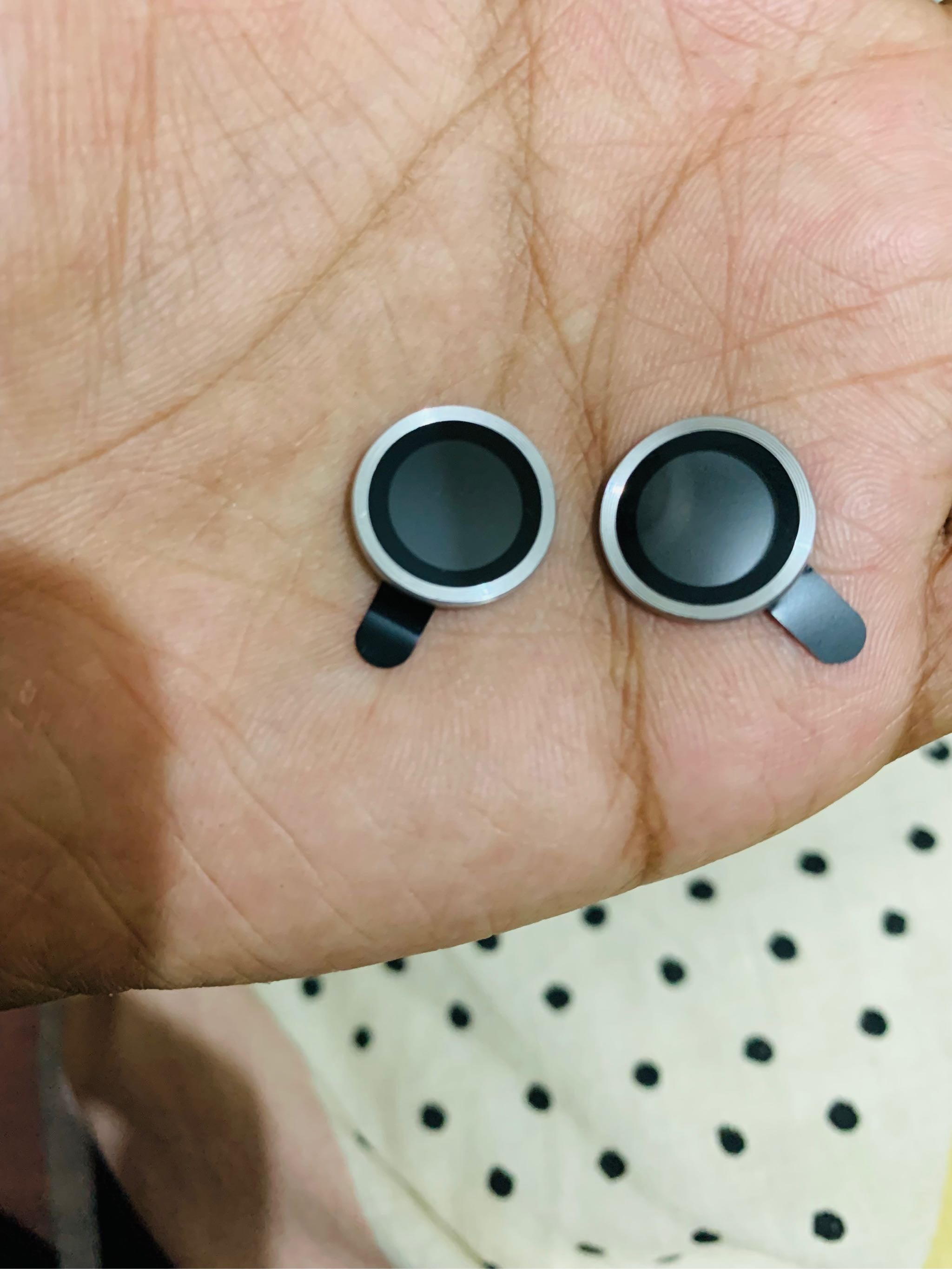 Black Camera protector Camera Lens Protector for Redmi 15c Camera Protector View 3 - OnlineExpo.pk