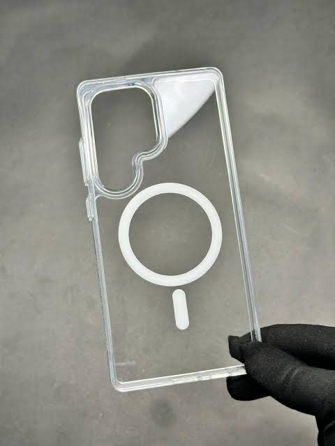Spigen Cover for Samsung S25 Ultra Hybrid MagSafe Charging Original Product Front View - OnlineExpo.pk