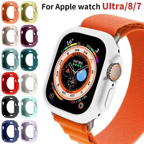 Soft Cover for Ultra 45mm Candy TPU Protective Case Original Product Front View - OnlineExpo.pk
