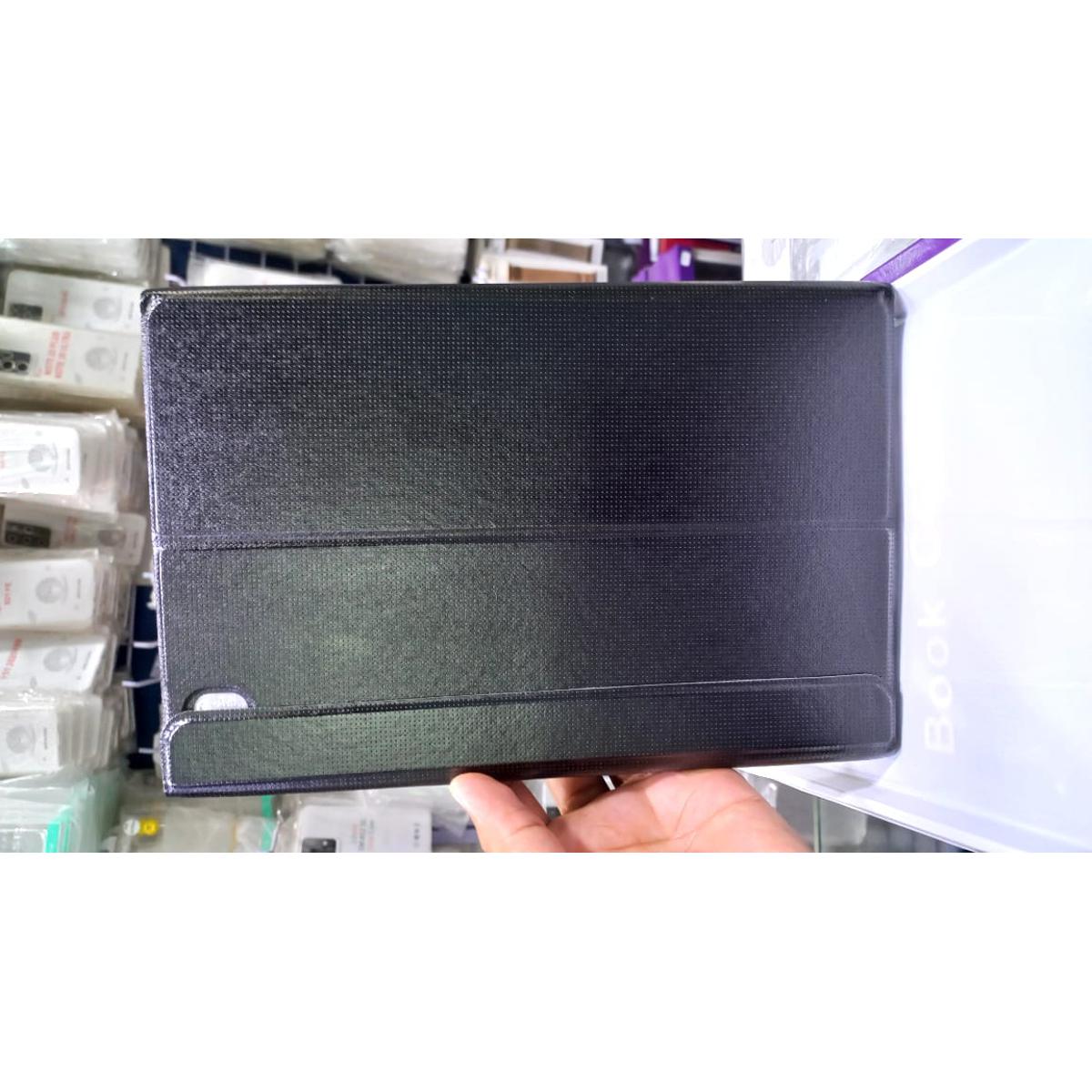 Samsung Galaxy Tab A7 T505 10.4" Book Cover - Black Original Product Front View - OnlineExpo.pk