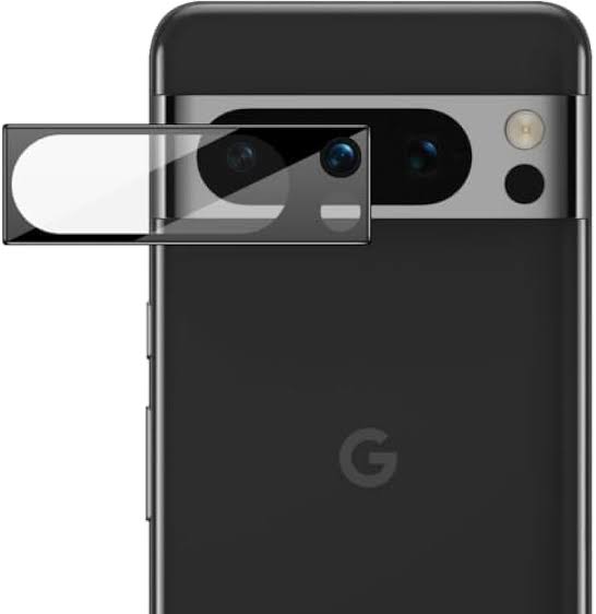 Back Camera Glass for Pixel 8 Pro Glass Lens Protector Tempered Full Cover Original Product Front View - OnlineExpo.pk