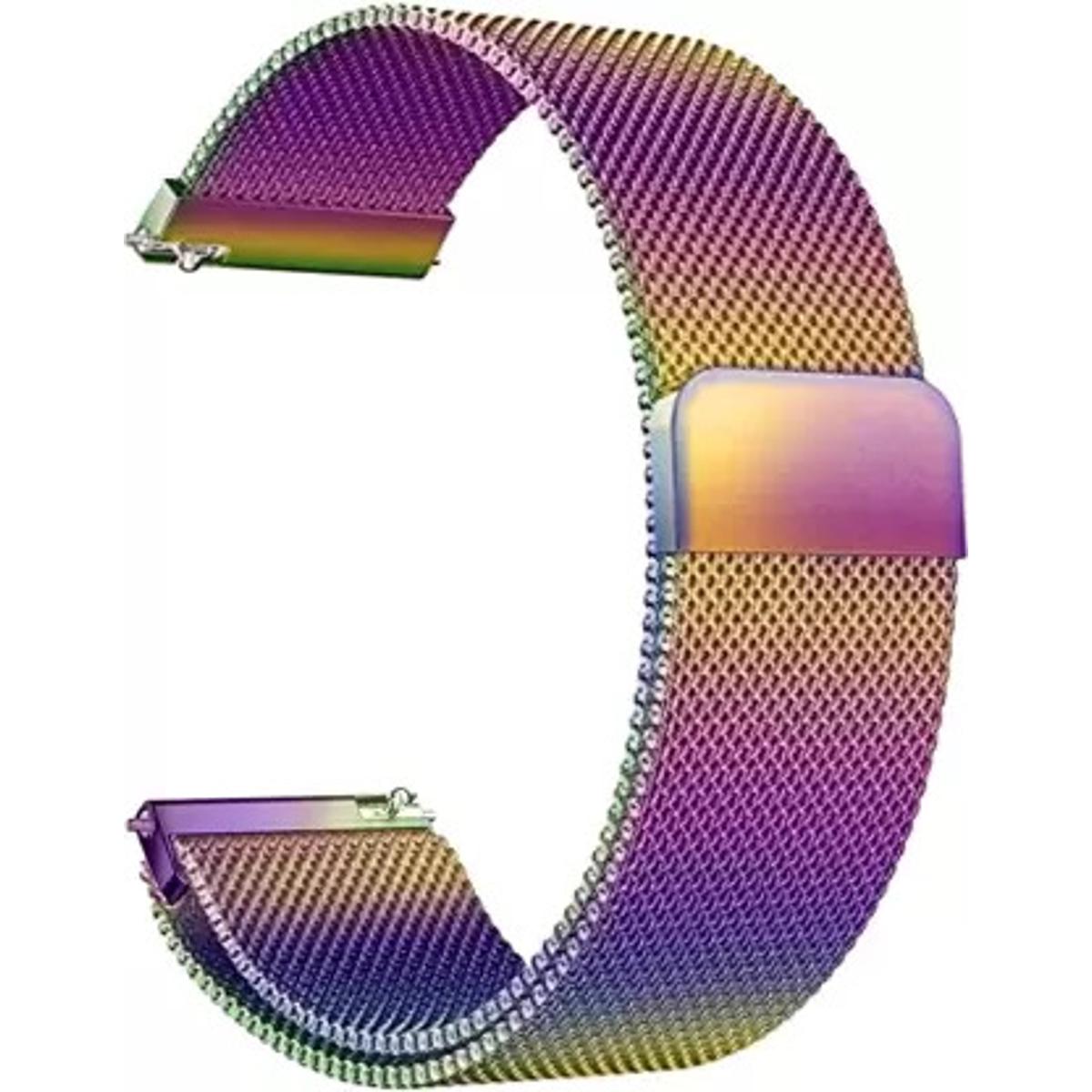 22mm Multicolor Magnetic Watch Strap – Haylou Rs4 / GST / Mibro X1 / Amazfit GTR / Huawei GT2 / Samsung 46mm / Gear S3