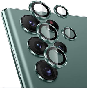 Samsung Galaxy S22 Ultra 3D Back Camera Protector Burgendy Black Silver Green View 3 - OnlineExpo.pk