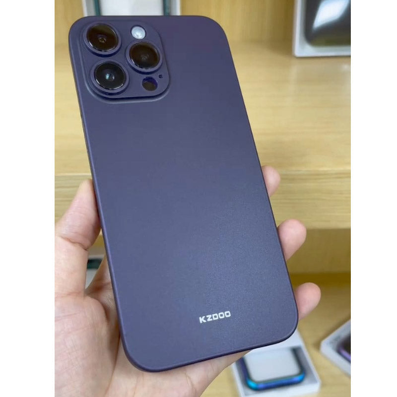 iPhone 14 Pro K-Doo Air Skin Original Quality Full Coverage Mobile Phone Back Cover - Blue Original Product Front View