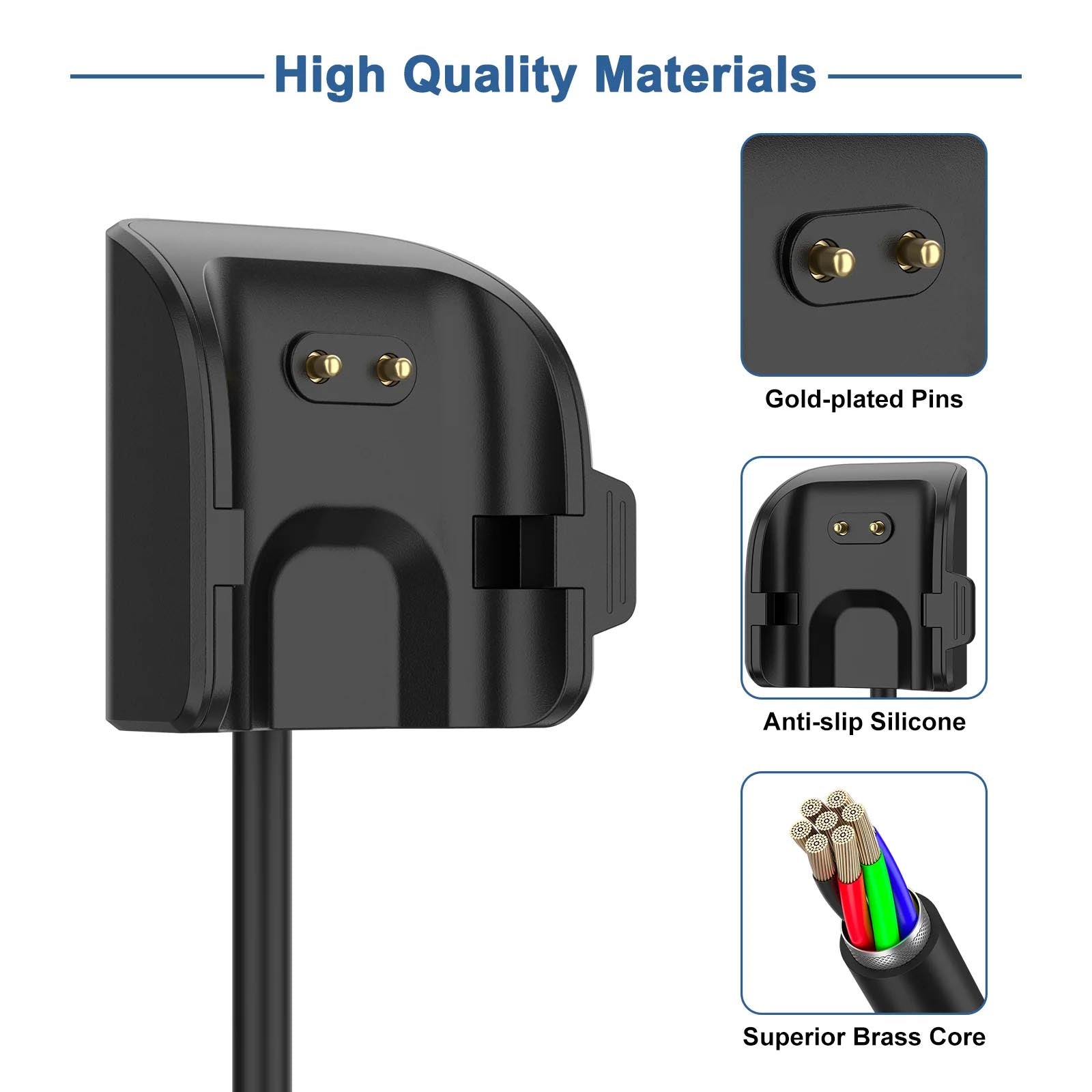 Replacement USB Charging Dock Charger For Samsung Galaxy Fit 2 R220 Smart Watch Galaxy Fit 2 Charger View 3 - OnlineExpo.pk