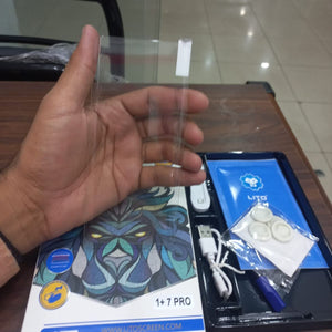 UV Lito full glue glass Tempered 3D Screen Protector For Oneplus 7 Pro View 4 - OnlineExpo.pk