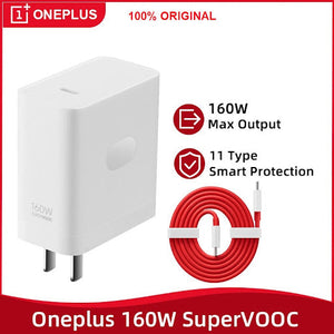 OnePlus SUPERVOOC 160W Type-C Adapter White View 2 - OnlineExpo.pk