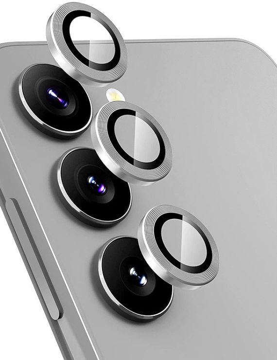 Camera lens protector for Samsung Galaxy S24 3D Back Camera Lens Protector Original Product Front View - OnlineExpo.pk