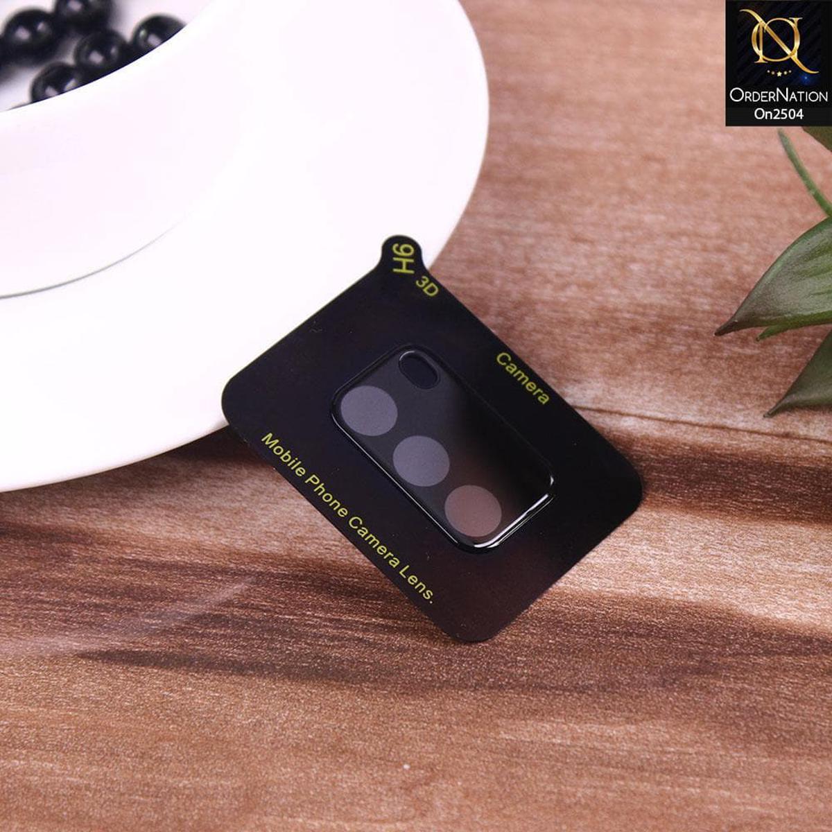 Poco M3 Camera Glass Lens Protector Tempered Full Cover Original Product Front View - OnlineExpo.pk
