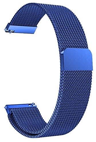 20mm Magnetic Chain Strap for Yolo Thunder Mibro Lite Haylou Rs 4 plus Galaxy Watch4 Classic 42mm 46 mmGalaxy Watch4 40mm