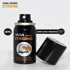 Extra strong viga 50000 spray 45ml with vitamin-E Original Product Front View - OnlineExpo.pk