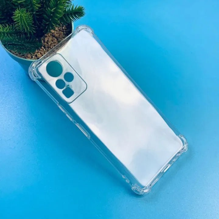 Bumper Back cover INFINIX ZERO X NEO Transparent with Camera protection soft jelly material Original Product Front View