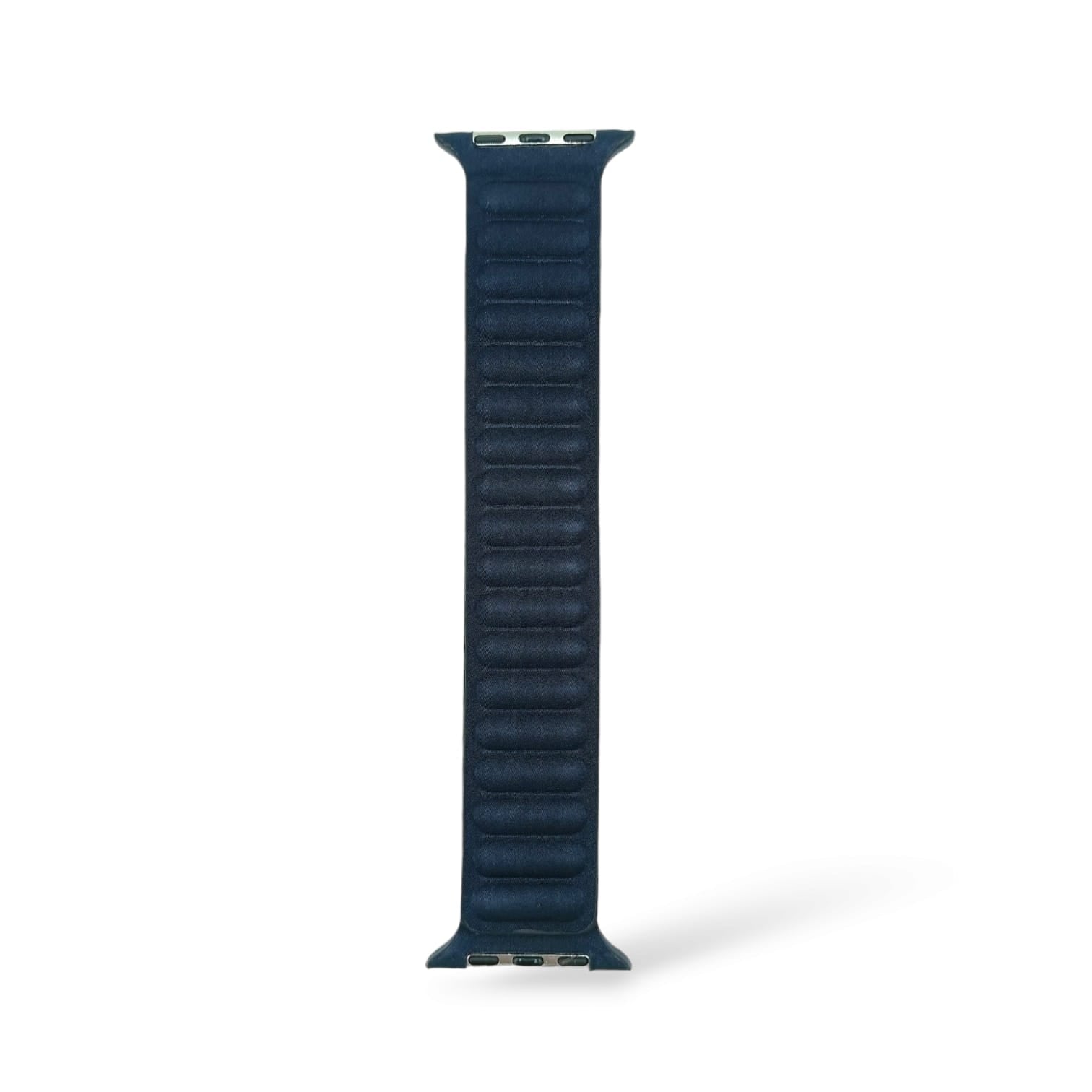 42mm/44mm/45mm/49mm Magnetic Link Straps For Smart Watch - Black Original Product Front View - OnlineExpo.pk