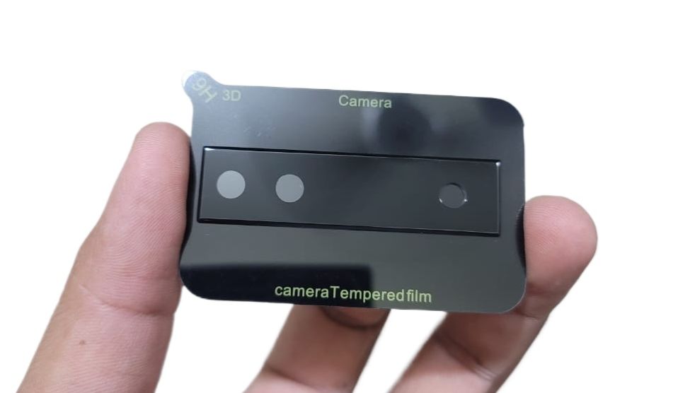 Google pixel 6A Camera Glass Lens Protector Tempered Full Cover Original Product Front View - OnlineExpo.pk