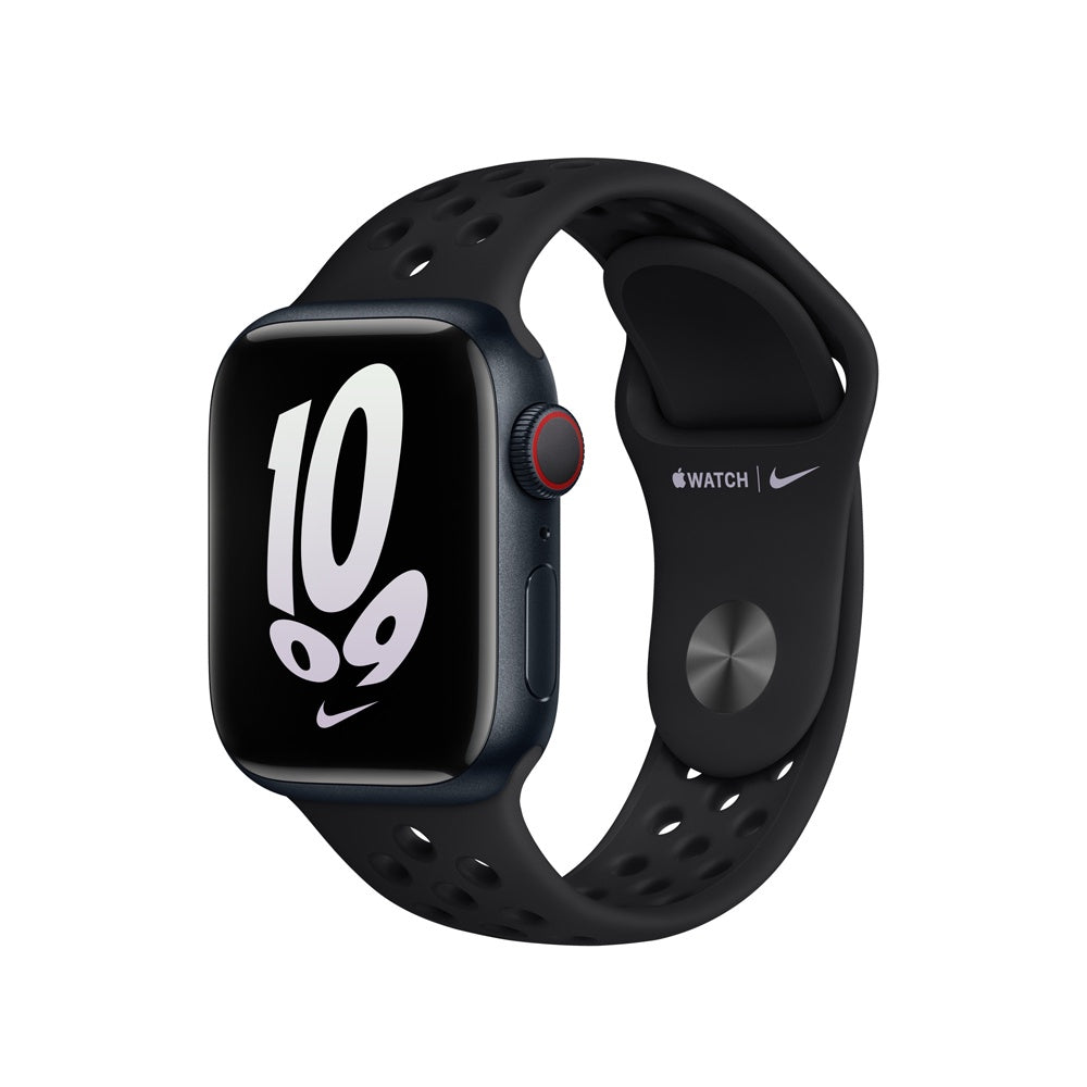 42mm 44mm 45mm 49mm Nike Sports Straps Apple Smart Watch - Black Original Product Front View - OnlineExpo.pk
