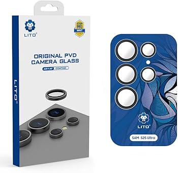 Lito Camera Lens Protector For Samsung S25 Ultra S24 Ultra Original Product Front View - OnlineExpo.pk