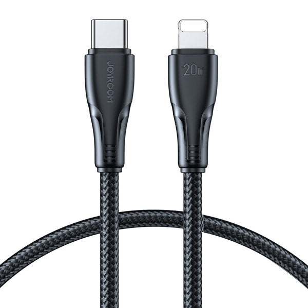 Joyroom S-CL020A11 USB C - Lightning 20W Surpass Series cable for fast charging and data transfer 1.2 m - Black Original