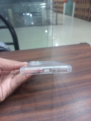 Dust Proof Soft Jelly cover Samsung A73 5G Transparent with Camera protection Bottom Cap View 2 - OnlineExpo.pk