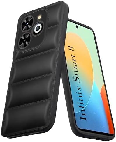 Down Jacket 3D Puffer Case Phone Cover for Infinix Smart 8 Tecno Spark Go 2024 Spark 20 Spark 20c Infinix Hot 40i Pop 8 Back cover View 2 - OnlineExpo.pk