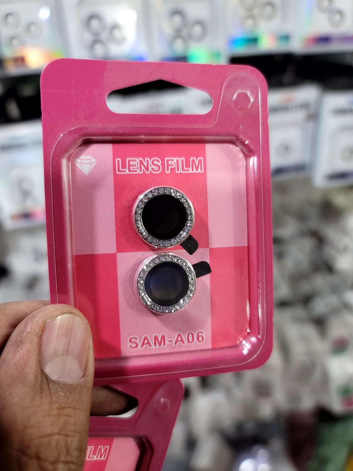 Camera Lens Protector for Samsung A06 Diamond Solid camera protector View 3 - OnlineExpo.pk