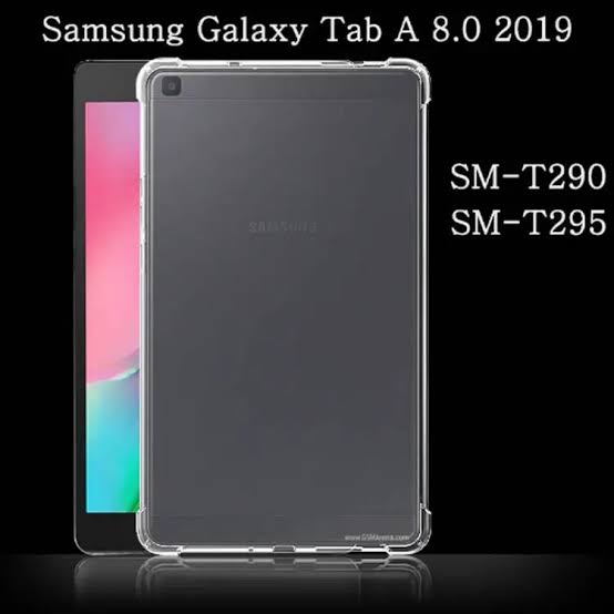 Shockproof Soft Transparent cover For Samsung Galaxy Tab A 8.0" 2019 SM-T290 T295 Shockproof Tough Air Cushion Gel Clear