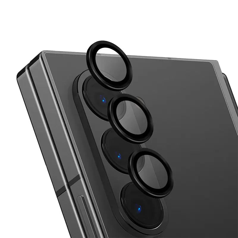 Camera Lens Protector for Samsung Fold 7 Back Camera Lens Silver Black Light Green Light Purple Blue Gold Pink Original Product Front View - OnlineExpo.pk
