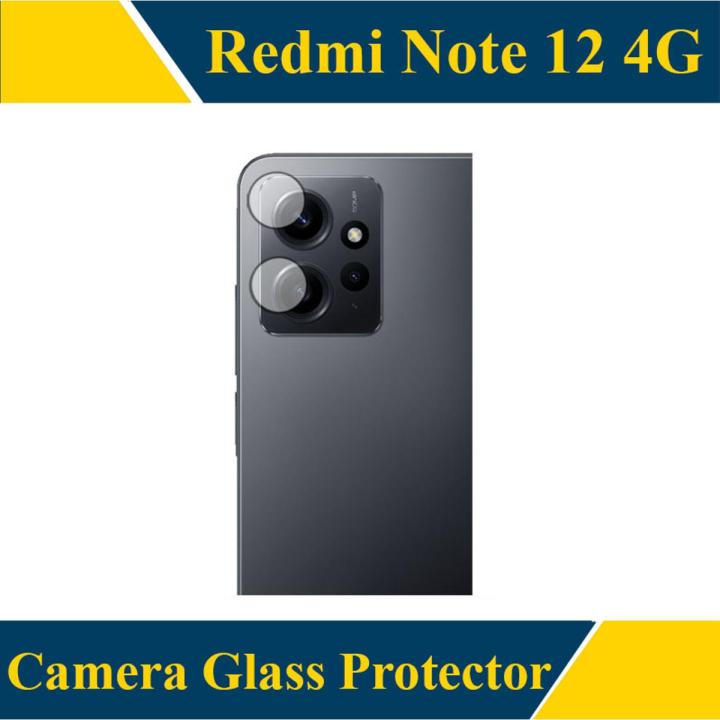 Diamond Solid Aluminum Camera Lens Protector – Redmi Note 12 Original Product Front View - OnlineExpo.pk