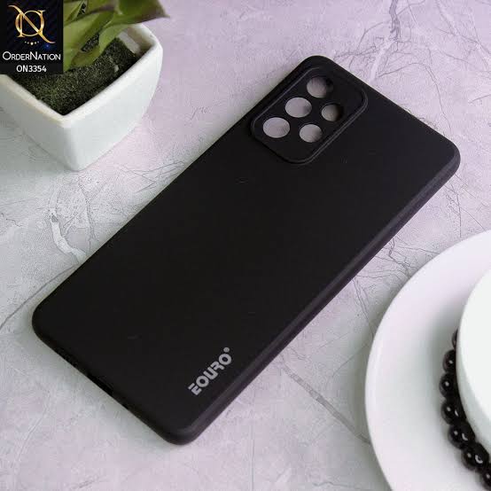 Original Eouro Black Soft Silicone Cover – Samsung S24 Ultra / S24+ / S24 / S23 FE / A72 / A54 / Note 10+ / A13-A53 View 7 - OnlineExpo.pk