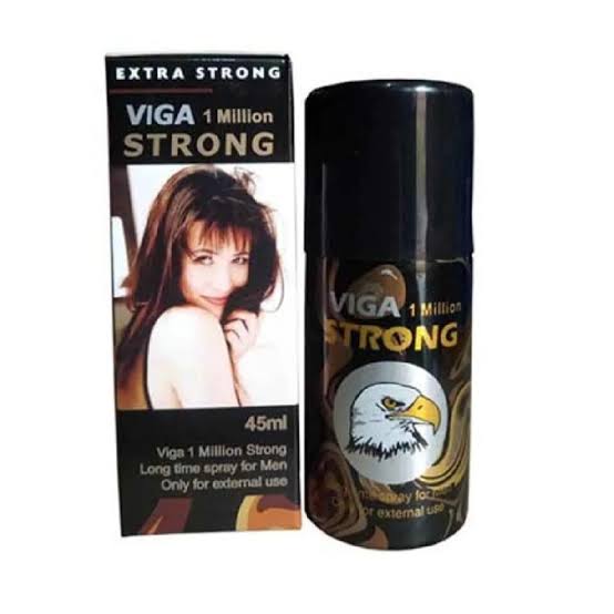 Extra Strong Viga 1 million strong spray 45ml with vitamin-E Germany Original Product Front View - OnlineExpo.pk