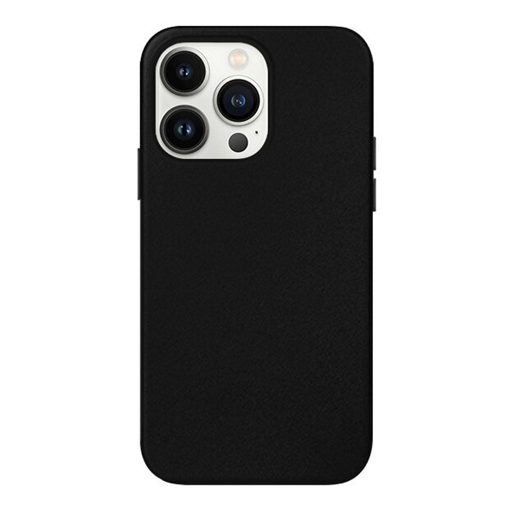 iPhone 14 Pro KZOOO Noble Collection Leather Case Original Quality Full Coverage Mobile Phone Back Cover - Black Original