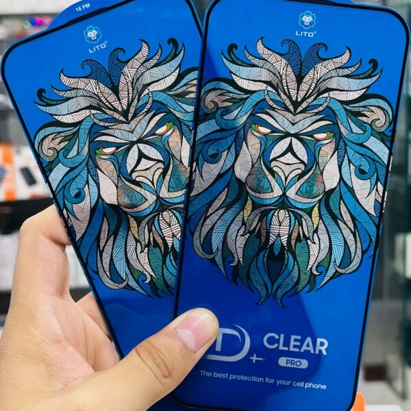 iPhone 16 Pro Max LITO D+ Dustproof Clear Glass | Tempered Glass Screen Protector – LITO Original Product Front View