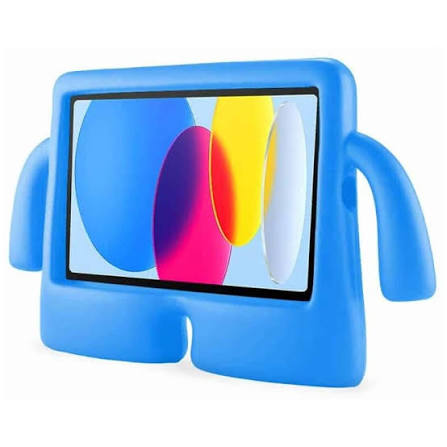 I-buy Handle Back Cover for Apple iPad 10.2 / 10.5 / 7th / 8th / 9th Gen – Safety Cover for Kids View 6 - OnlineExpo.pk